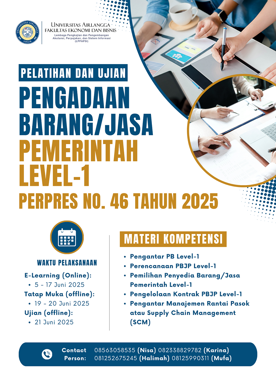 Pelatihan dan Ujian PBJ Kompetensi Level-1