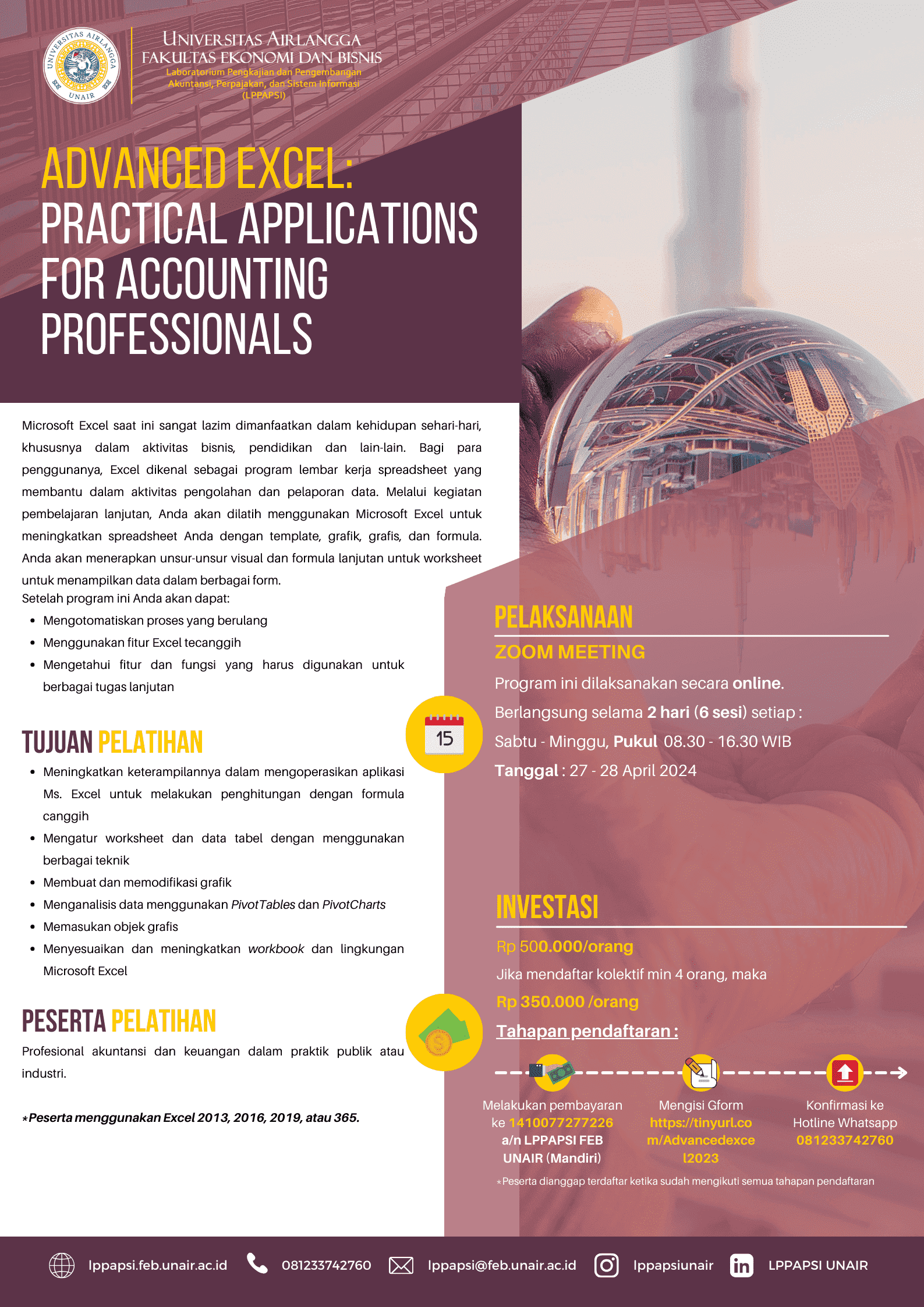 Advanced Excel: Practical Applications For Accounting Professionals